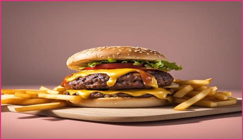 Delighting Your Taste Buds: The Perfect Pairing Of Cheeseburger And Grape Snow Cone